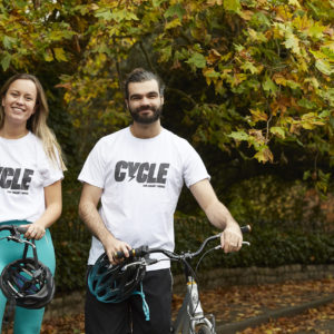 Volunteering for International Women's Day: Cycle for Smart Works 2022