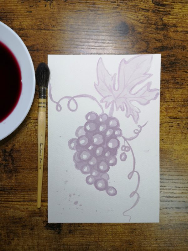 How to Paint with Red Wine - Image 2